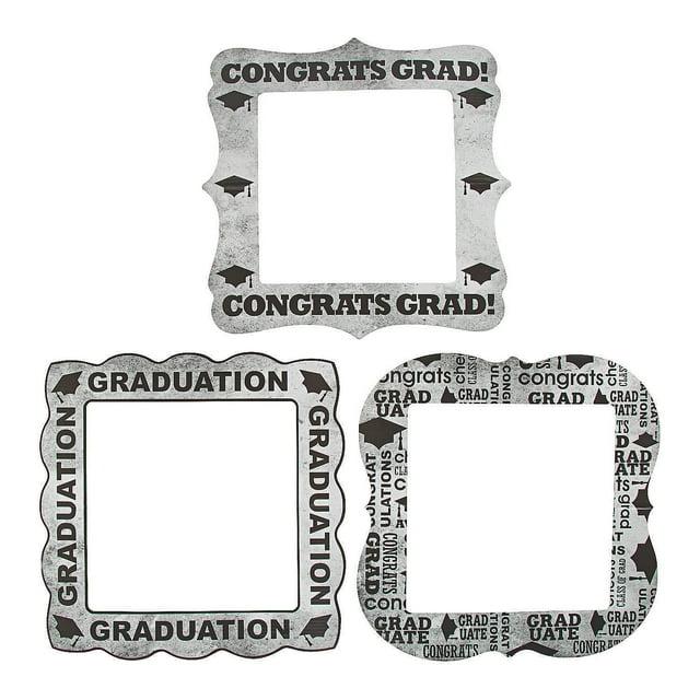 Marcos para Fotomatón de Graduación, Graduación, Decoración de Fiesta, 3 Piezas