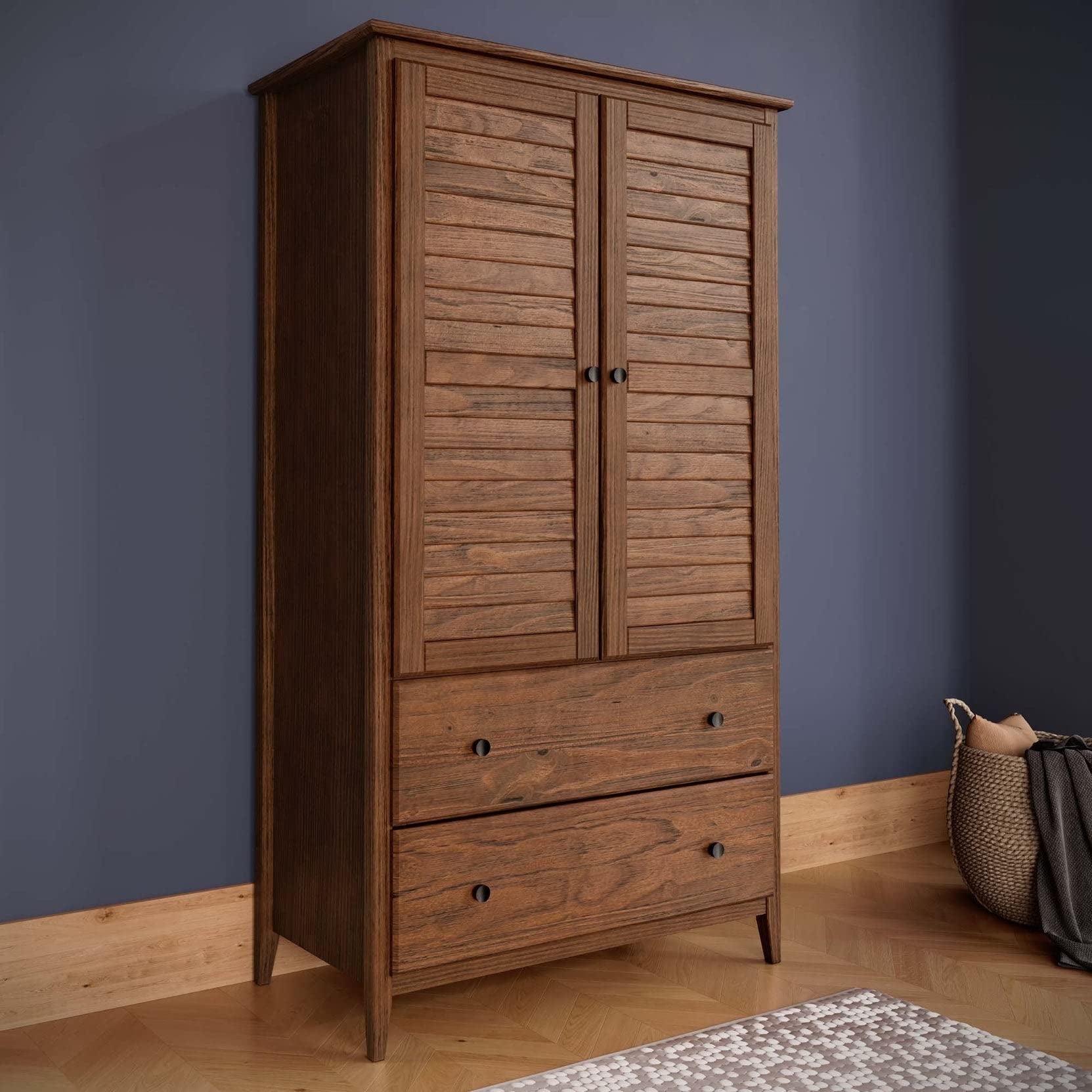 Greenport Solid Wood Armoire