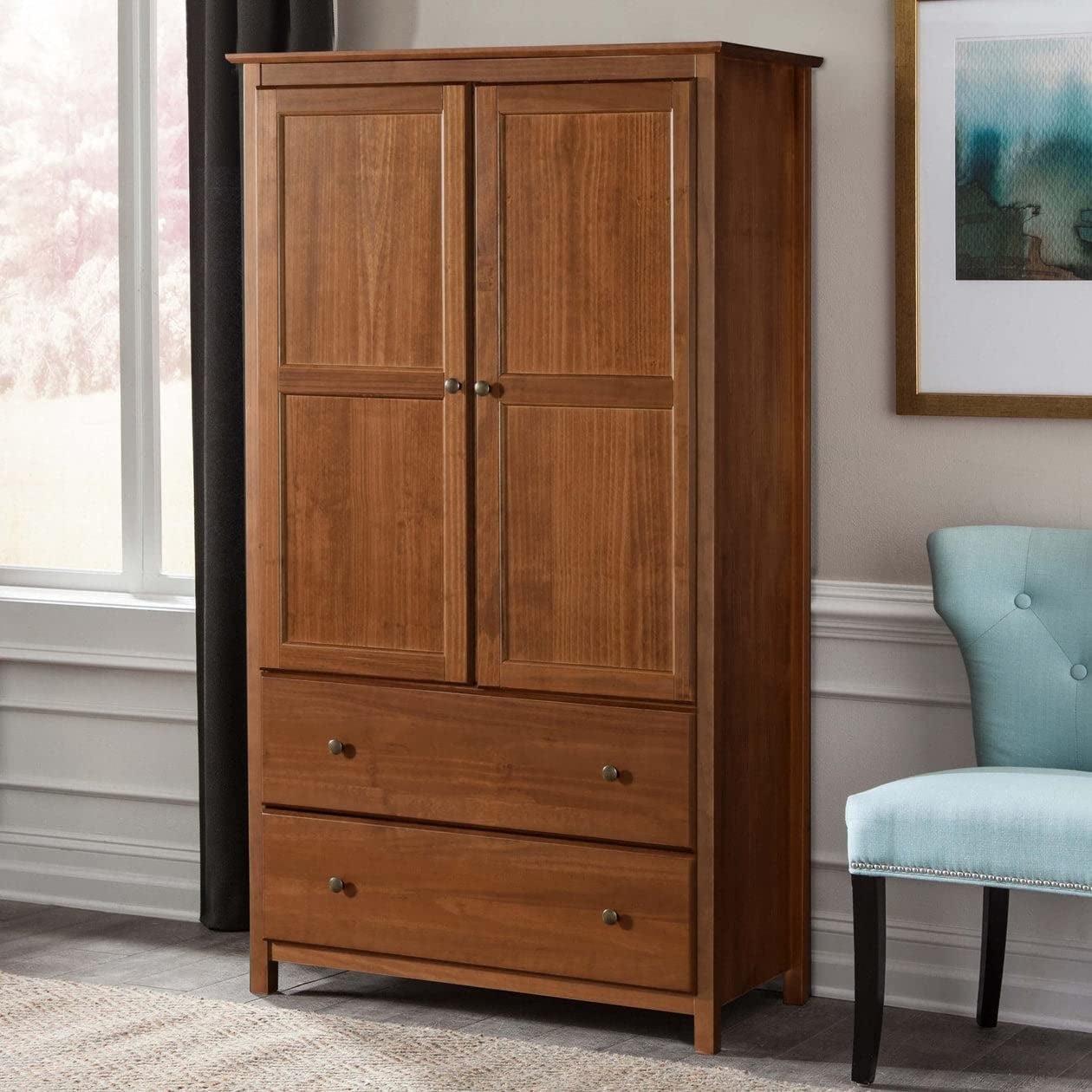 Shaker Solid Wood Armoire