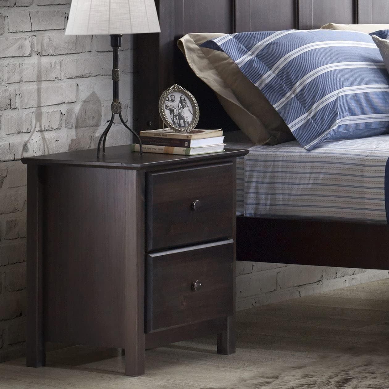 Shaker Solid Wood Nightstand