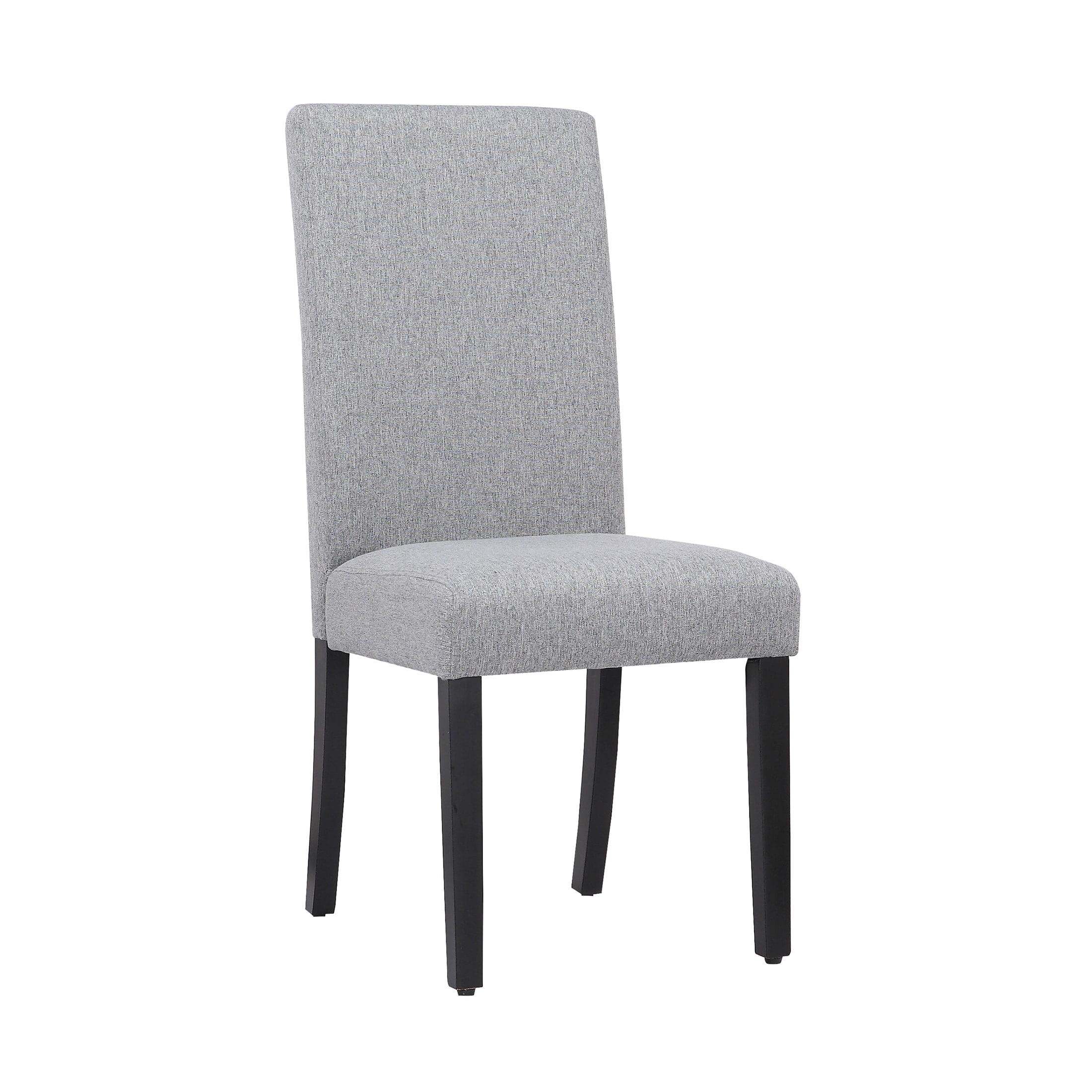 Grandview Upholstered Linen Fabric Dining Chair - 38.6 Gray