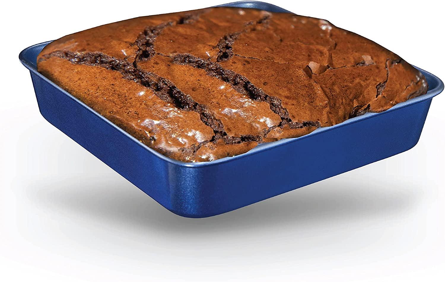 Granitestone Blue 9" Square Nonstick Baking pan