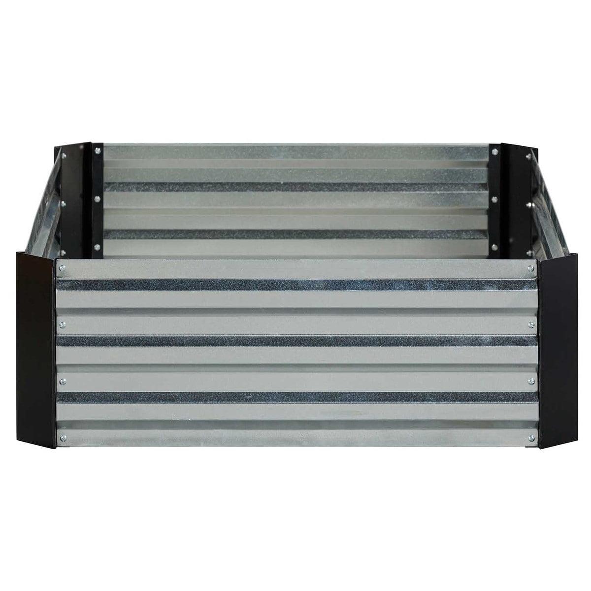 Grapevine Metal Raised Garden Bed