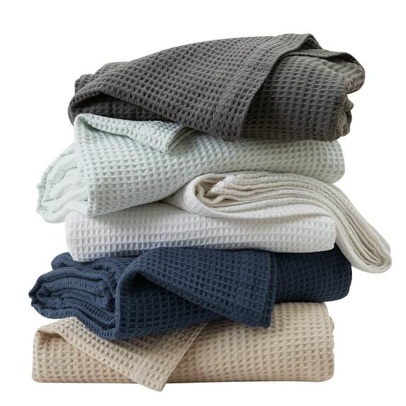 100% Cotton Waffle Weave Blanket