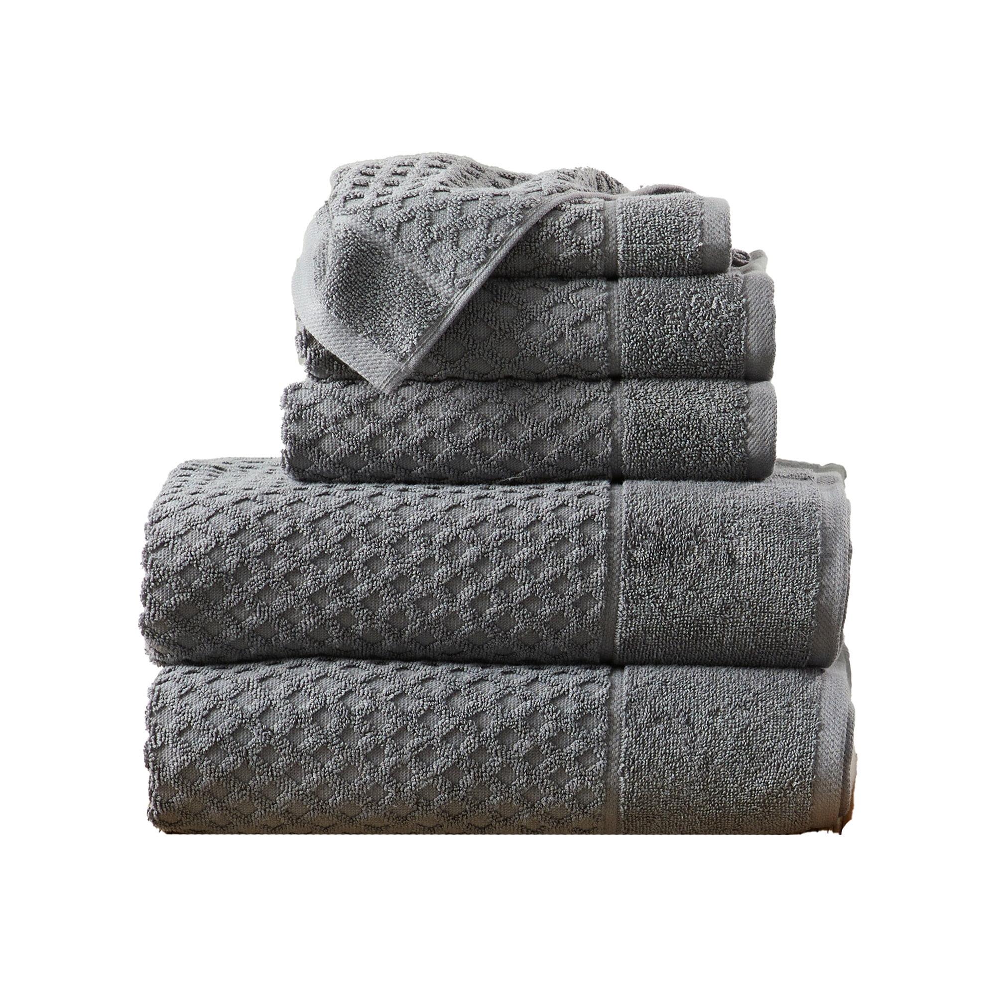 FreshFolds Ultra-Soft & Absorbent 100% Cotton Towel Set