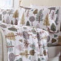 100% Cotton Lodge Printed Flannel Sheet Set