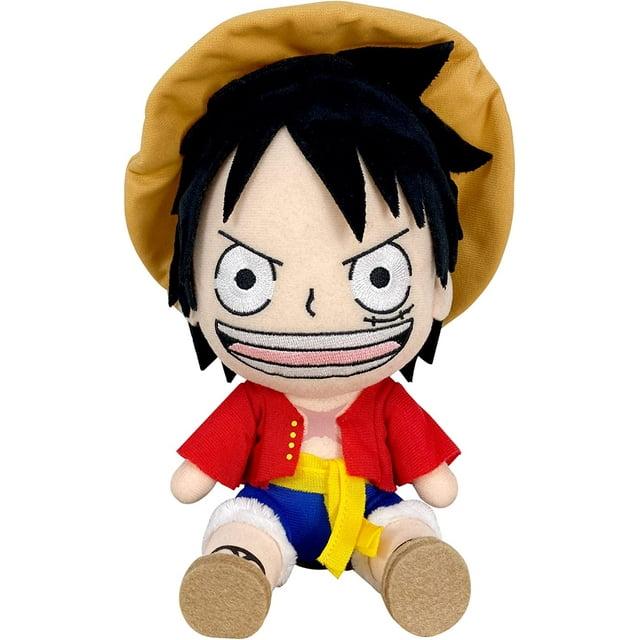 One Piece- Zou Arc Luffy Sitting Plush One Piece Stuffed Animal Plush Toys Kids Doll Toys