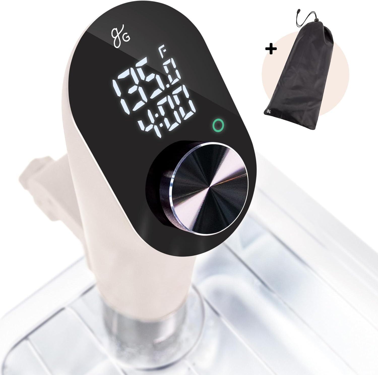 Birch White 1100W Sous Vide Precision Cooker with LED Display