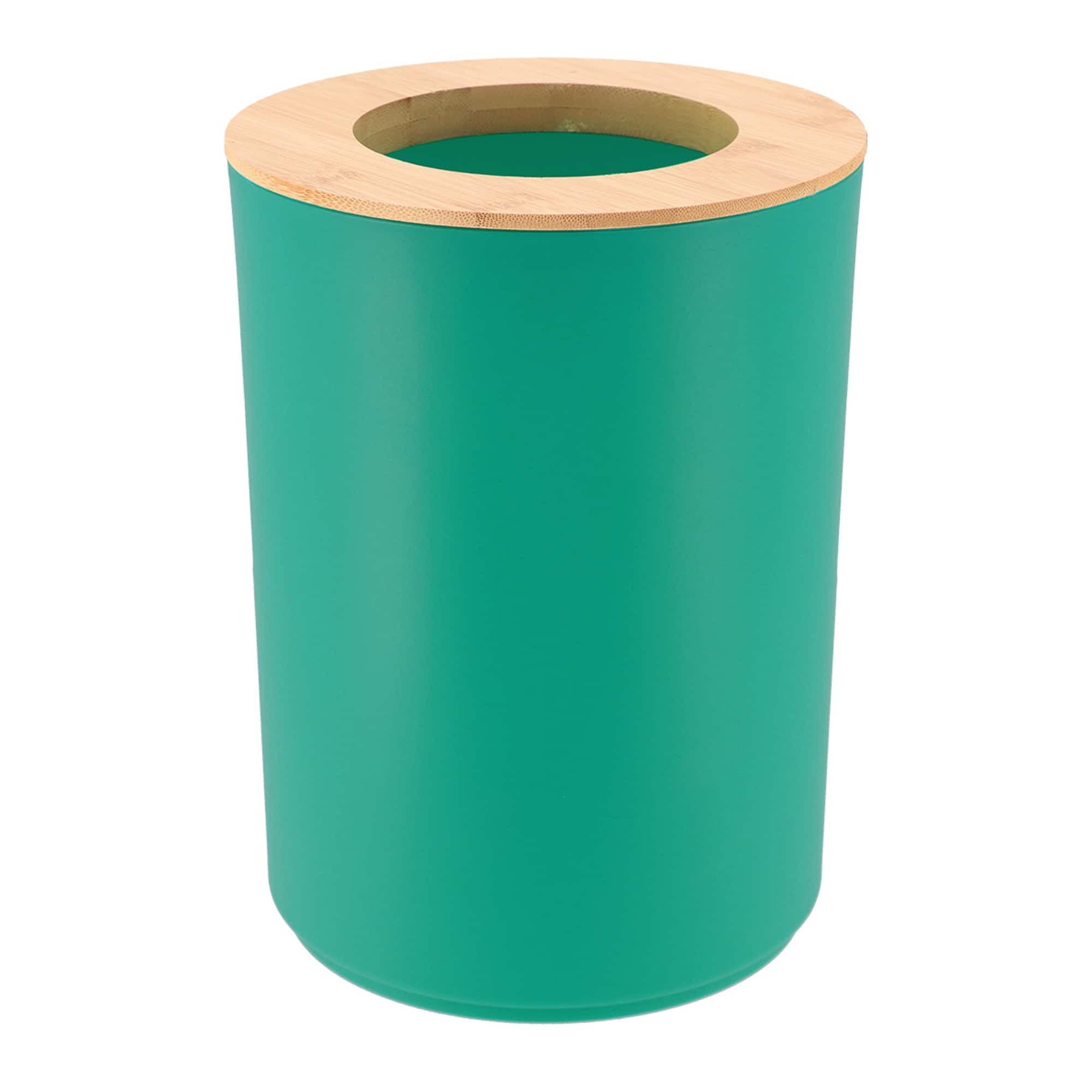 Evideco Padang Plastic Open Waste Basket - 1.7 Gallons