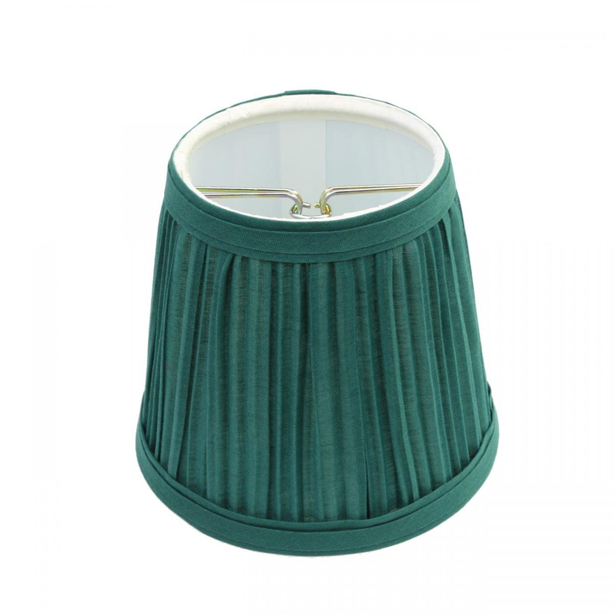 Hunter Green Linen Drum Lamp Shade 4 1/2"