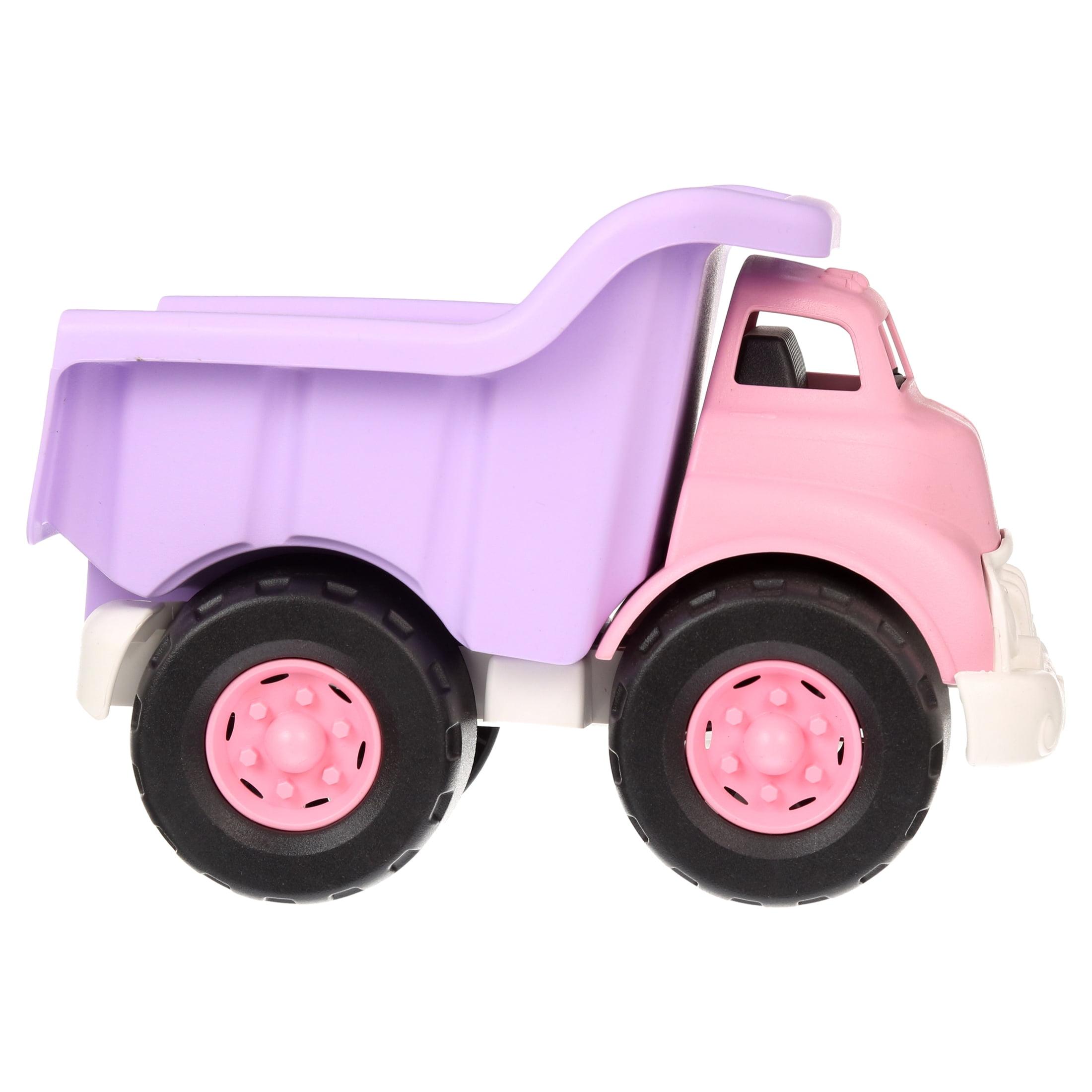 Eco-Friendly Pink and Purple Recycled Plastic Dump Truck