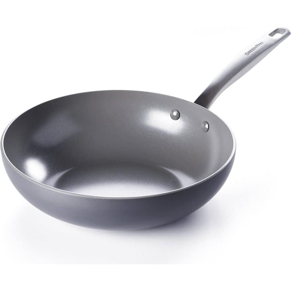 GreenPan CC002290-001 Chatham open wok, 11', Grey