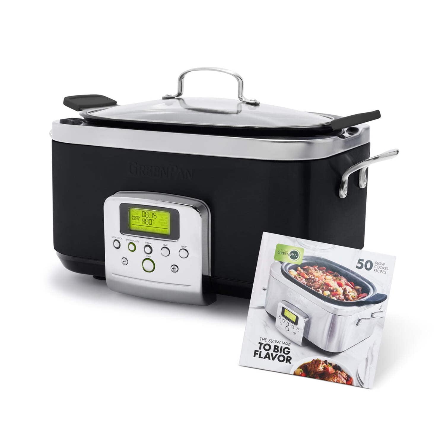 GreenPan Elite Ceramic Nonstick 6-Quart Slow Cooker