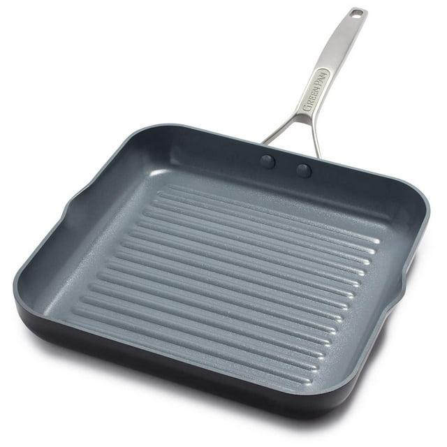 GreenPan GreenPan Paris Pro Healthy Ceramic Nonstick 11" Square Grill Pan