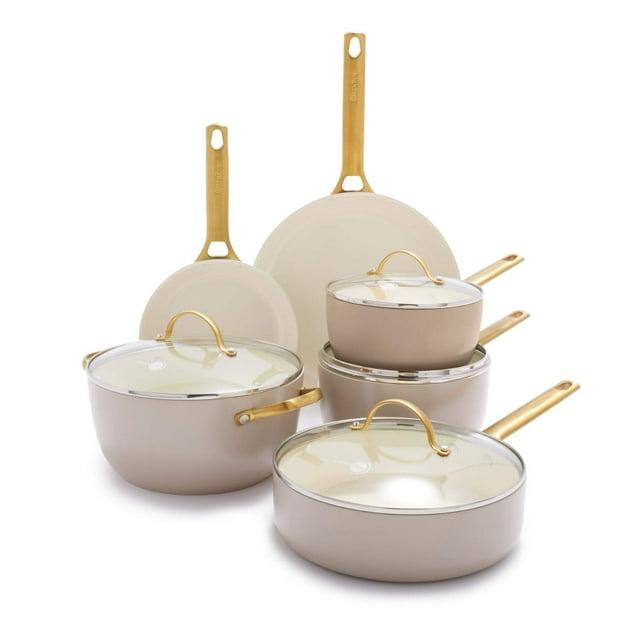 GreenPan ™ Reserve Taupe 10-Piece Ceramic Non-Stick Cookware Set