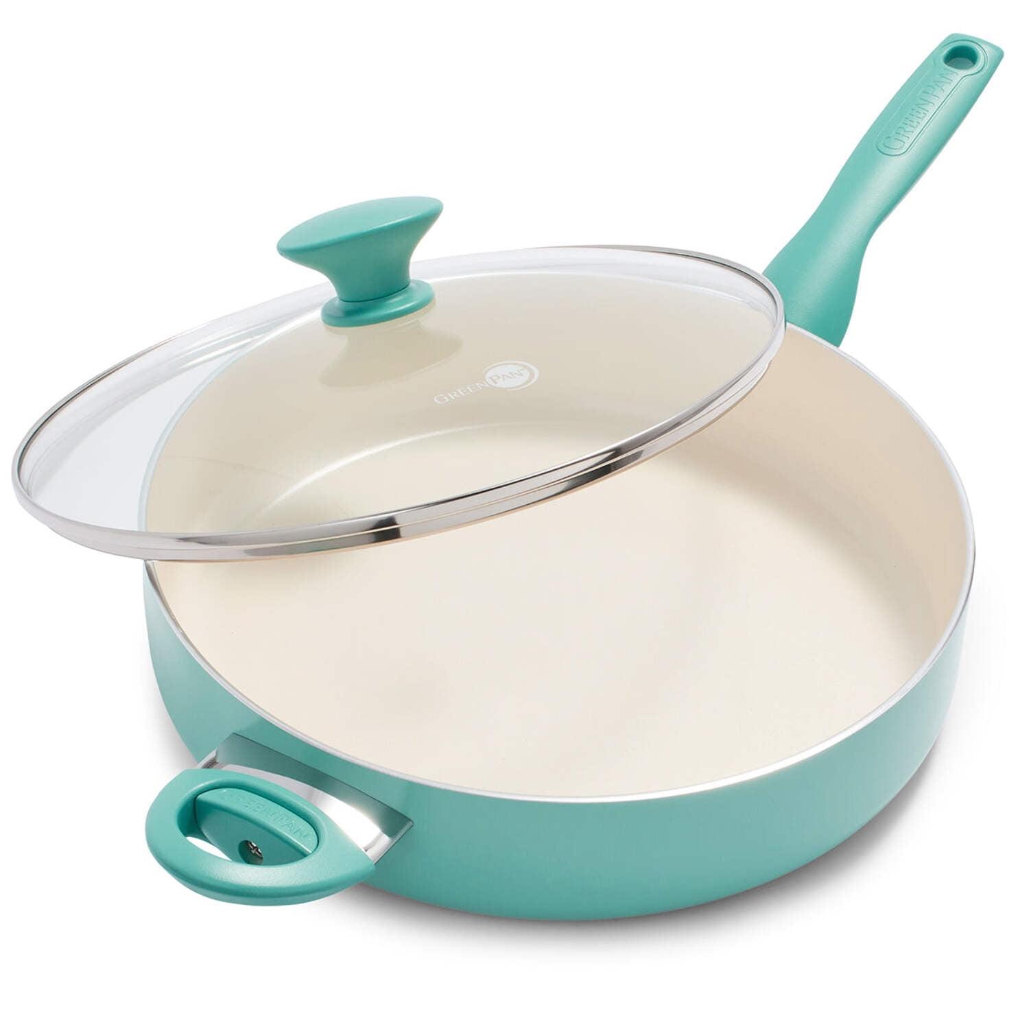 GreenPan GreenPan Rio Healthy Ceramic Nonstick 5Qt Saute Pan with Lid