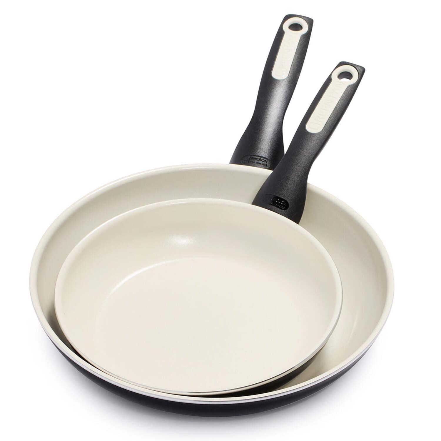 GreenPan GreenPan Rio Healthy Ceramic Nonstick 8" and 10" Frying Pan Set