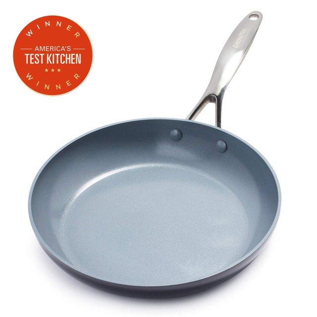 GreenPan GreenPan Valencia Pro Healthy Ceramic Nonstick Hard-Anodized Aluminum Frying Pan