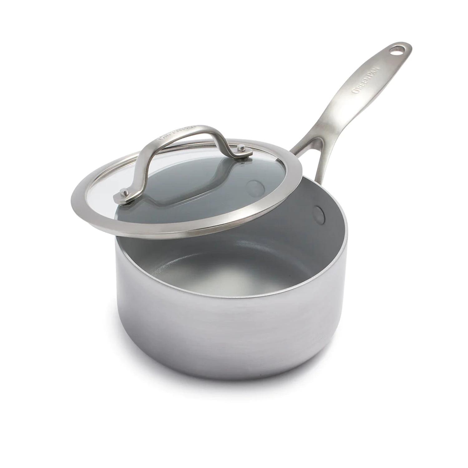 Venice Pro Stainless Steel Nonstick 1.5 Quart Saucepan with Lid