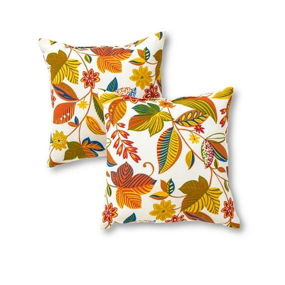Indoor/Outdoor Reversible Throw Pillow