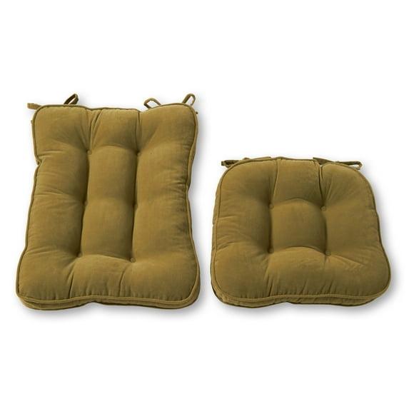 Greendale Home Fashions Hyatt Moss 2-Piece Rocking Chair Cushion Set
