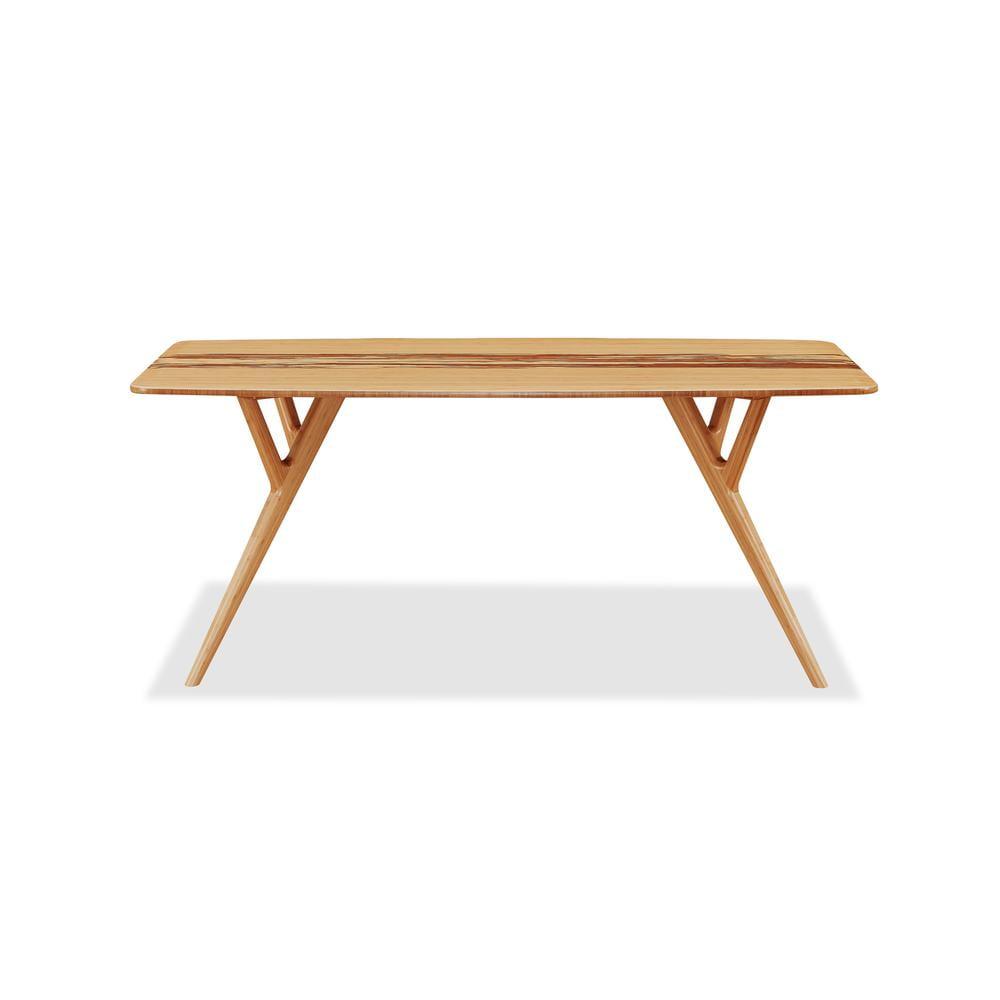 Azara Caramelized Solid Bamboo Contemporary Dining Table