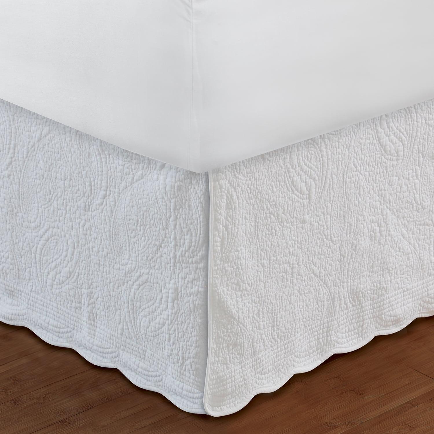 DUMODY Tailored Bed Skirt