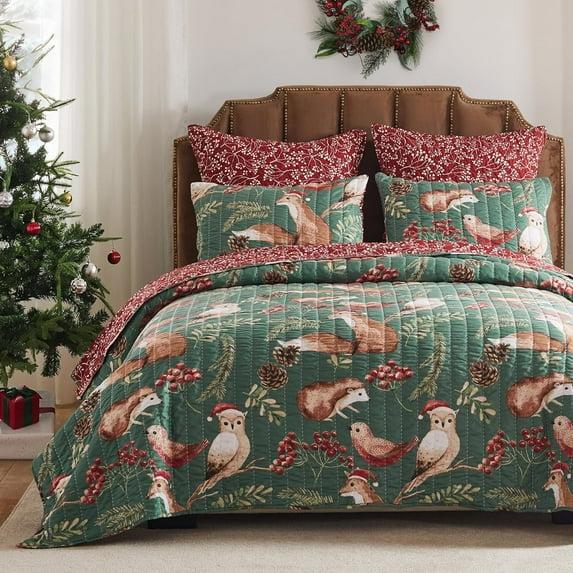Barefoot Bungalow Willow Reversible Quilt Set