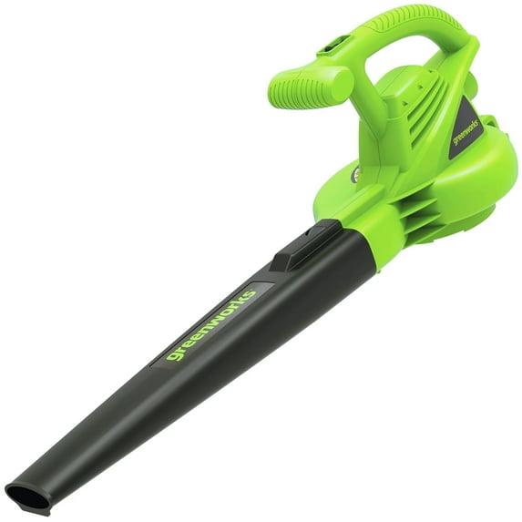 Greenworks 7 Amp 150 CFM at 160 MPH Corded Electric Leaf Blower 24012