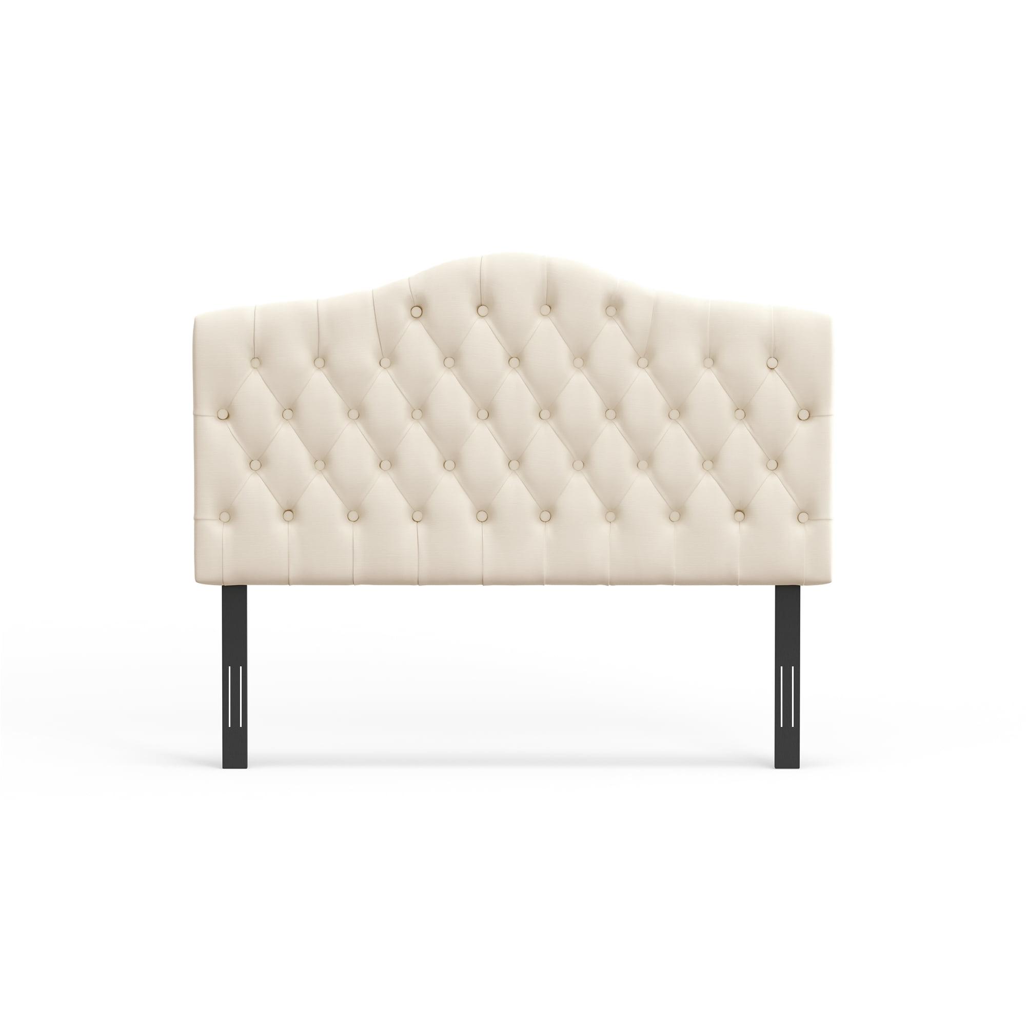 eLuxury Grenada Adjustable Tufted Headboard