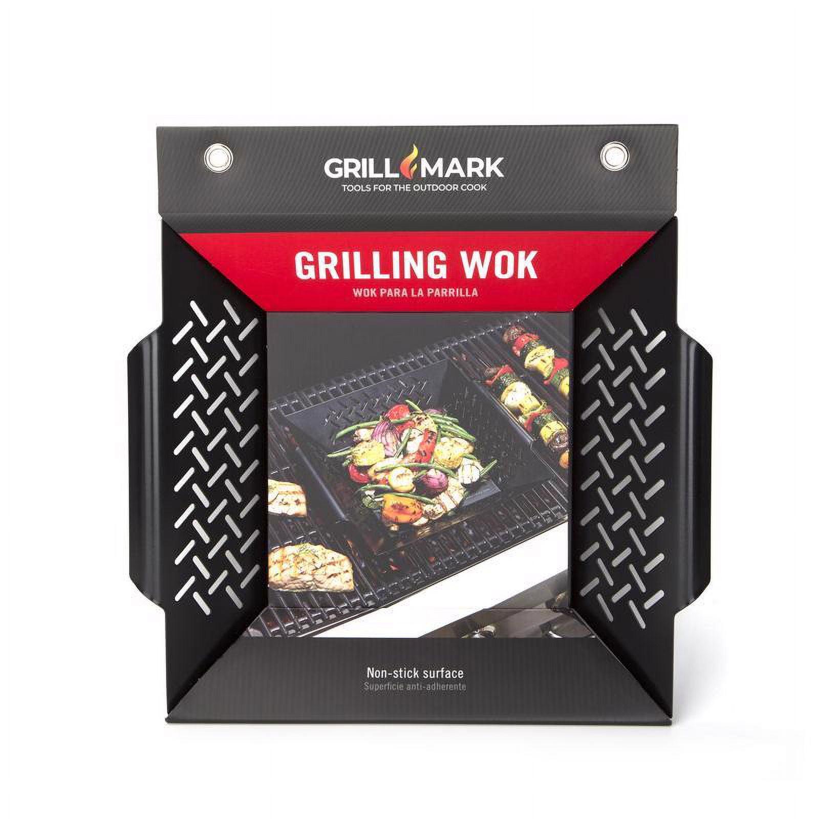 Grill Mark Grill Mark Steel Wok Topper 1 pk