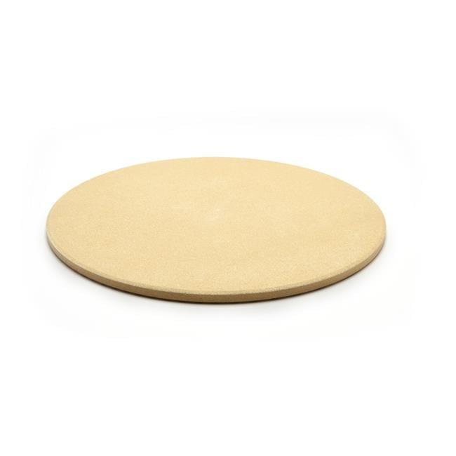 Beige 13" Ceramic Grill Pizza Stone