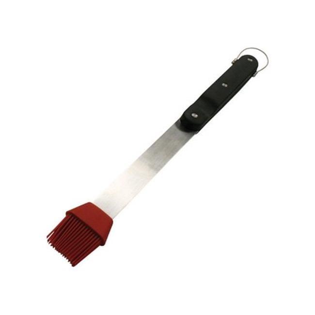 Grill Mark Silicone/Steel Black/Red/Silver Grill Basting Brush