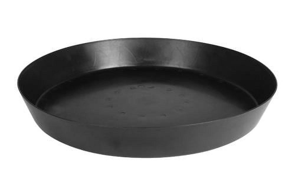Exlonjet Heavy Duty Saucer with Tall Sides 25 Inch, Black (724946)