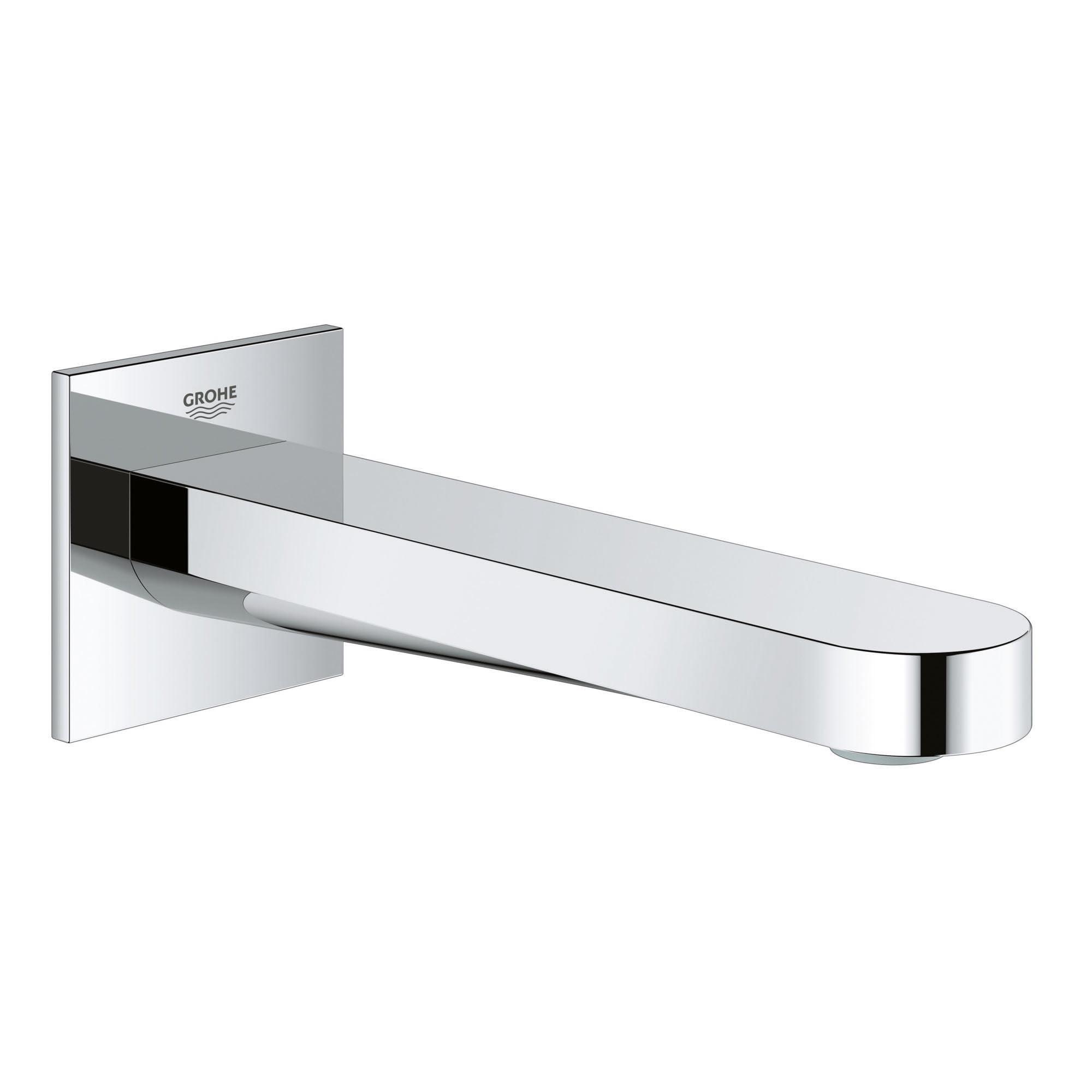 Modern Chrome Wall Mounted Universal Fit Tub Spout