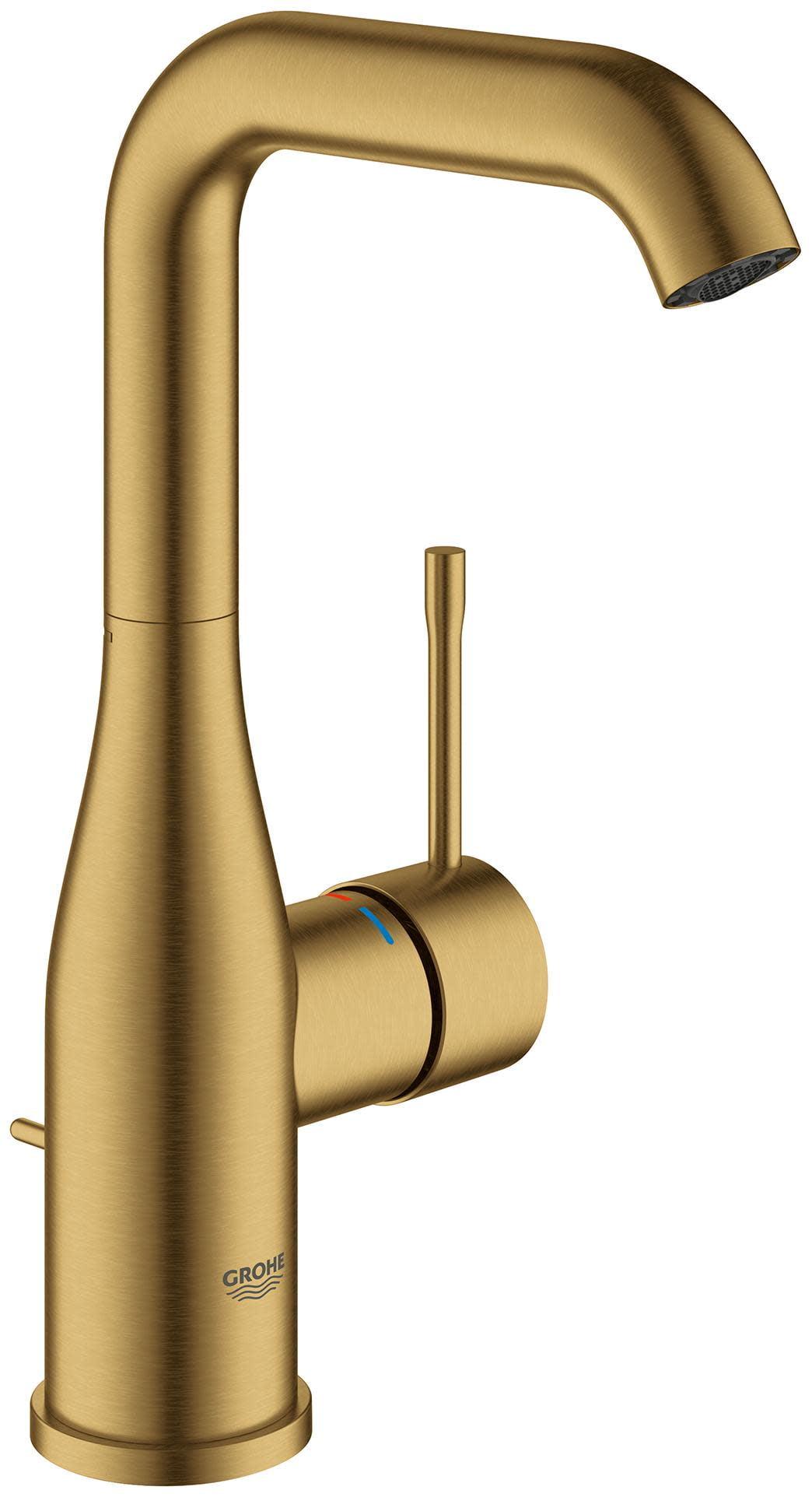 GROHE Essence Single Hole Bathroom Faucet with Single Handle, Size Large