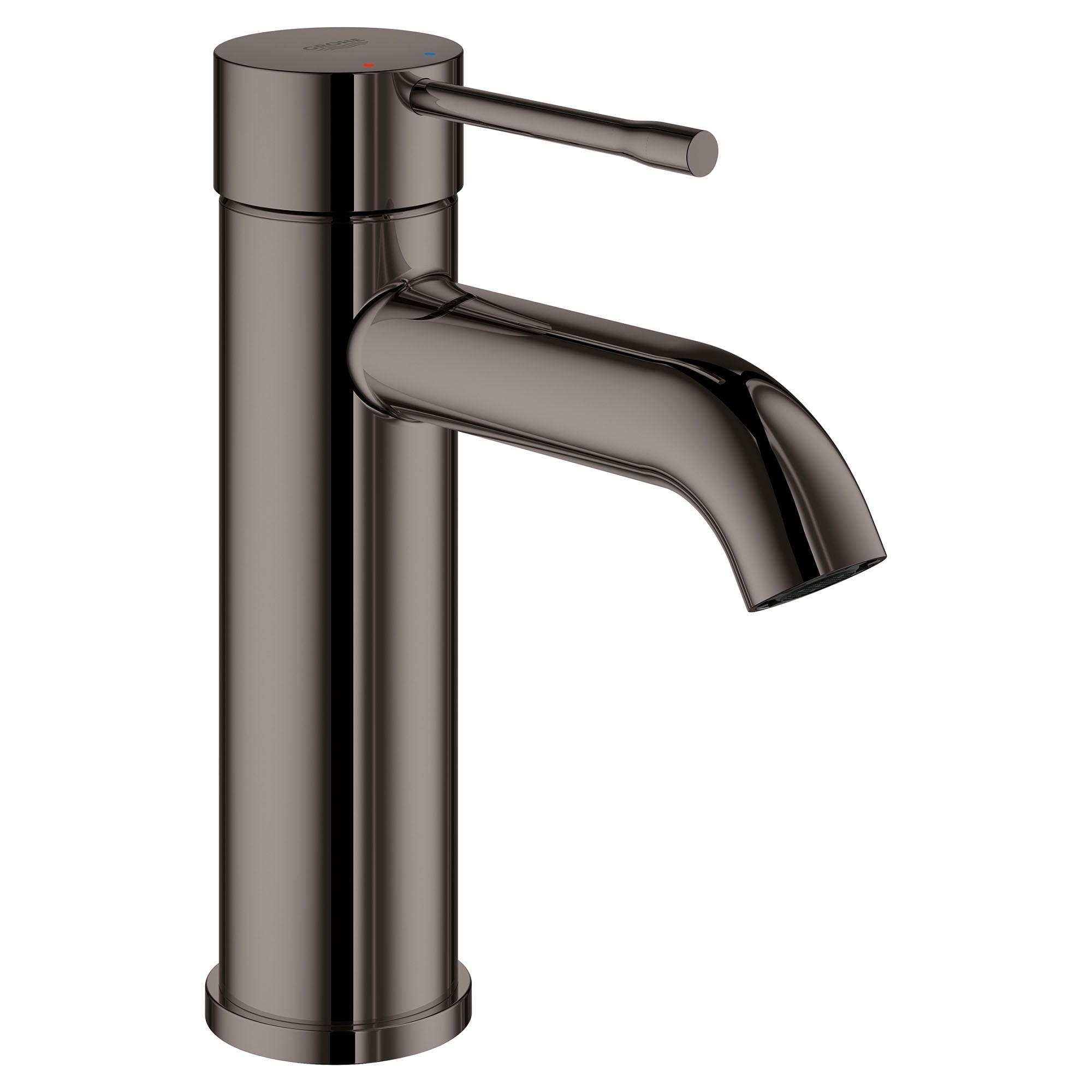 Hard Graphite Brass Single Hole Bathroom Faucet