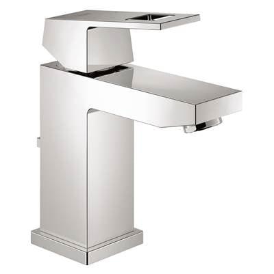 Chrome Brass Single Hole Bathroom Faucet with Drain Assembly