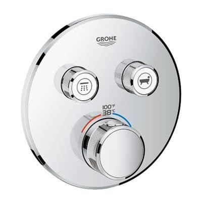 GROHE Grohtherm SmartControl Dual-Function Shower Thermostatic Valve Trim
