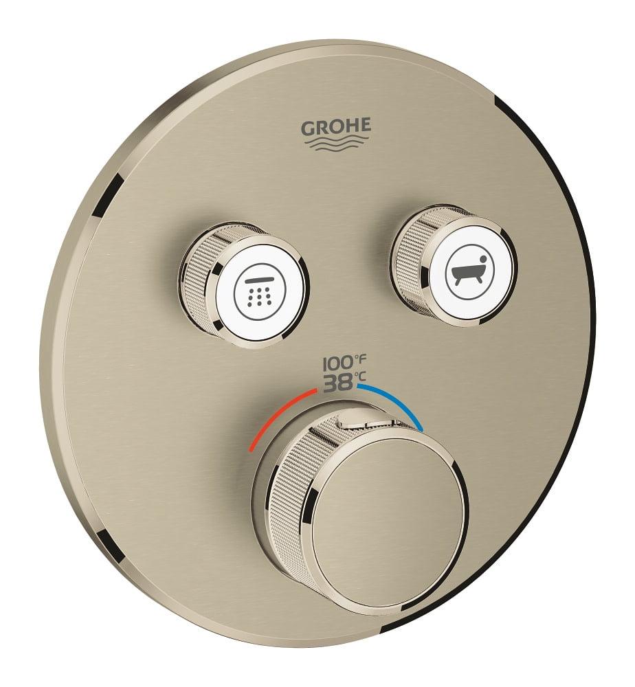 GROHE Grohtherm SmartControl Dual-Function Shower Thermostatic Valve Trim