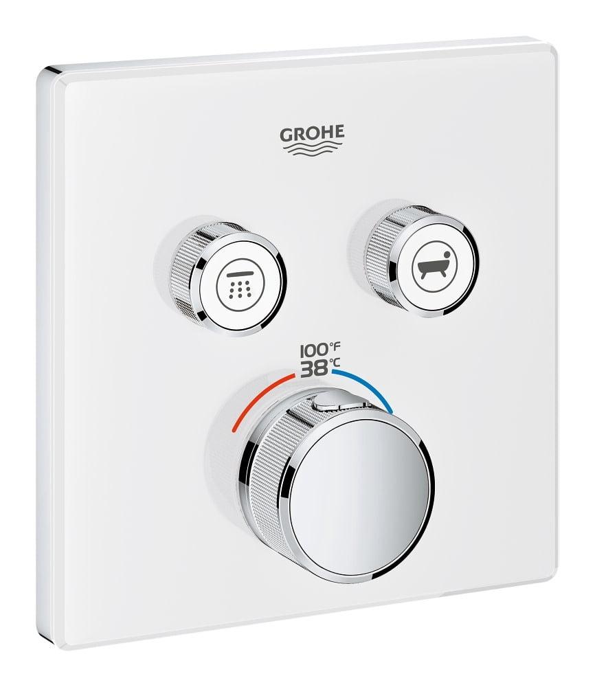 Grohtherm® SmartControl Dual Function Thermostatic Trim with Control Module