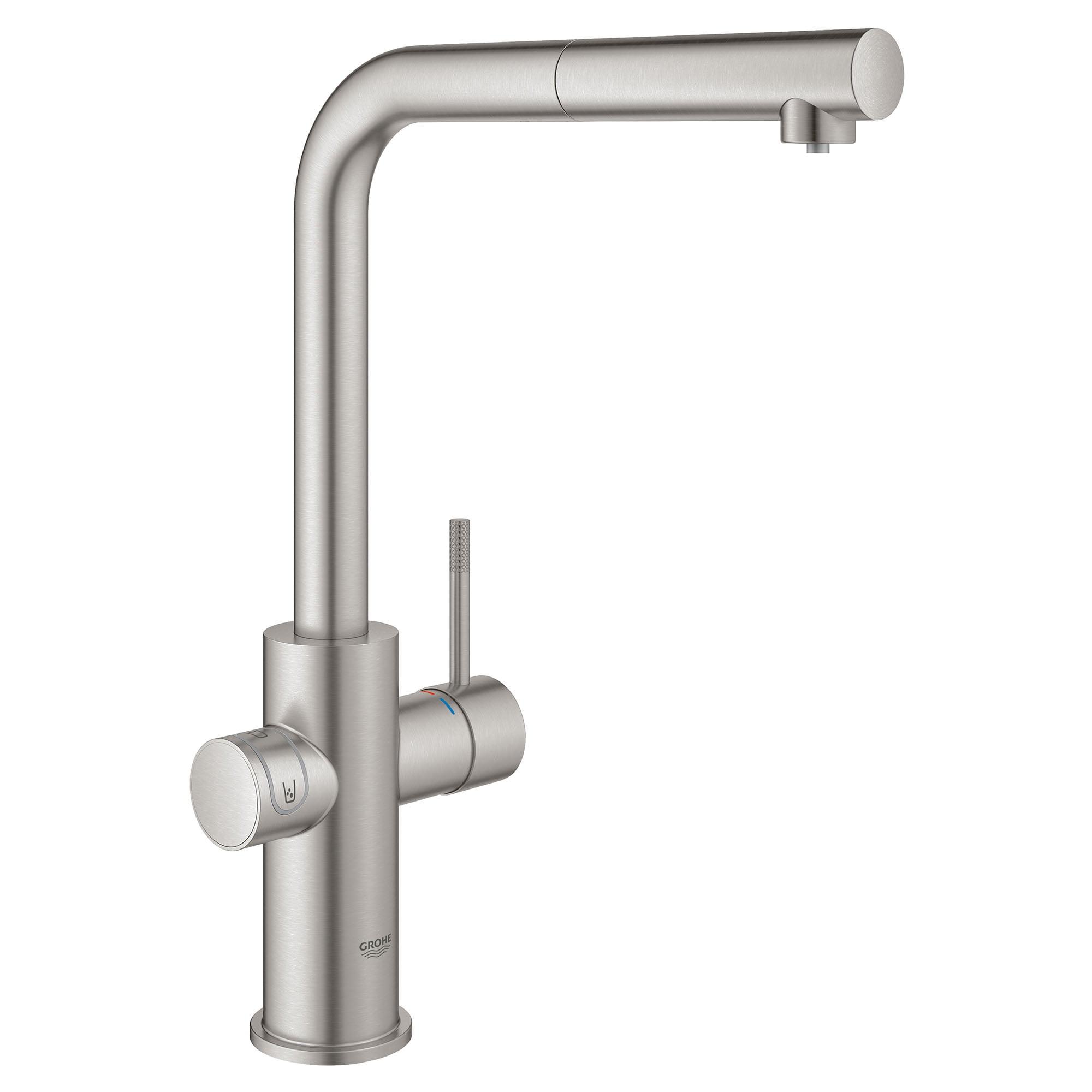 Stainless Steel Modern Deck Mounted Cold Water Dispenser Faucet