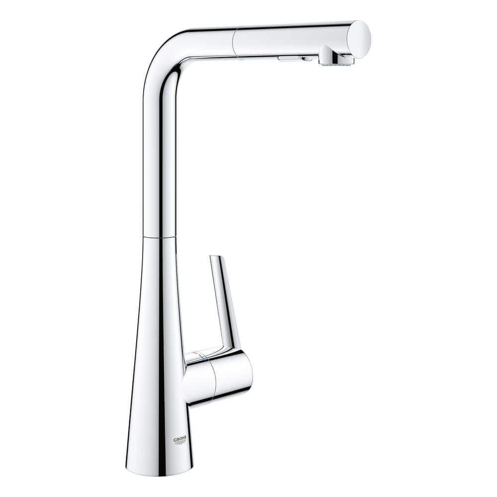 Stainless Steel Pull-Out Spray Kitchen Faucet