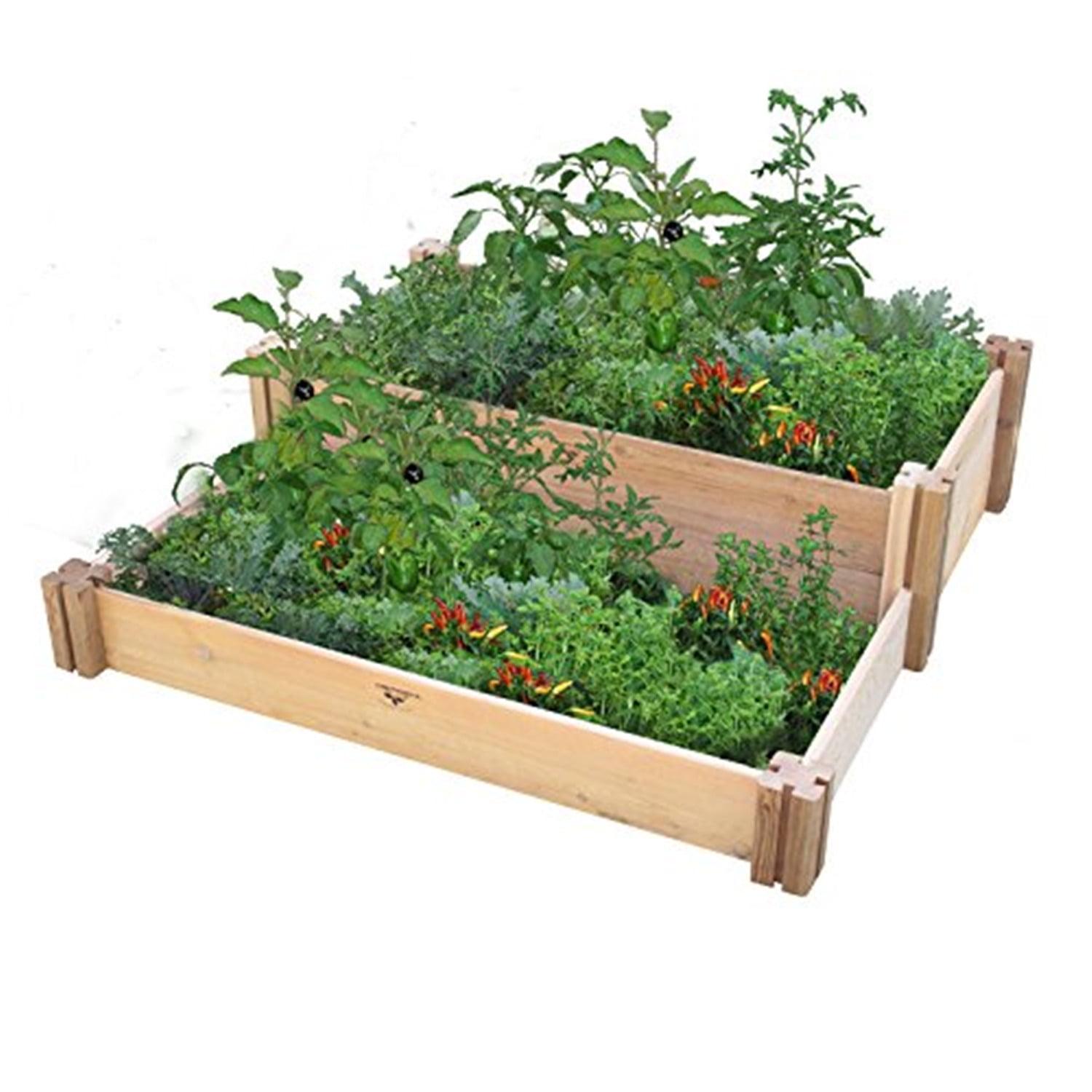 Gronomics Handmade Wood Raised Garden Bed