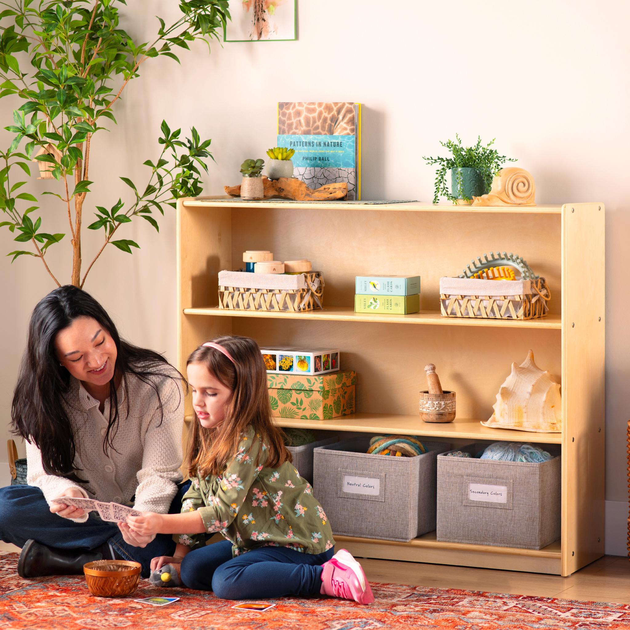 Guidecraft EdQ Essentials 3-Shelf Open Storage & Reviews | Wayfair