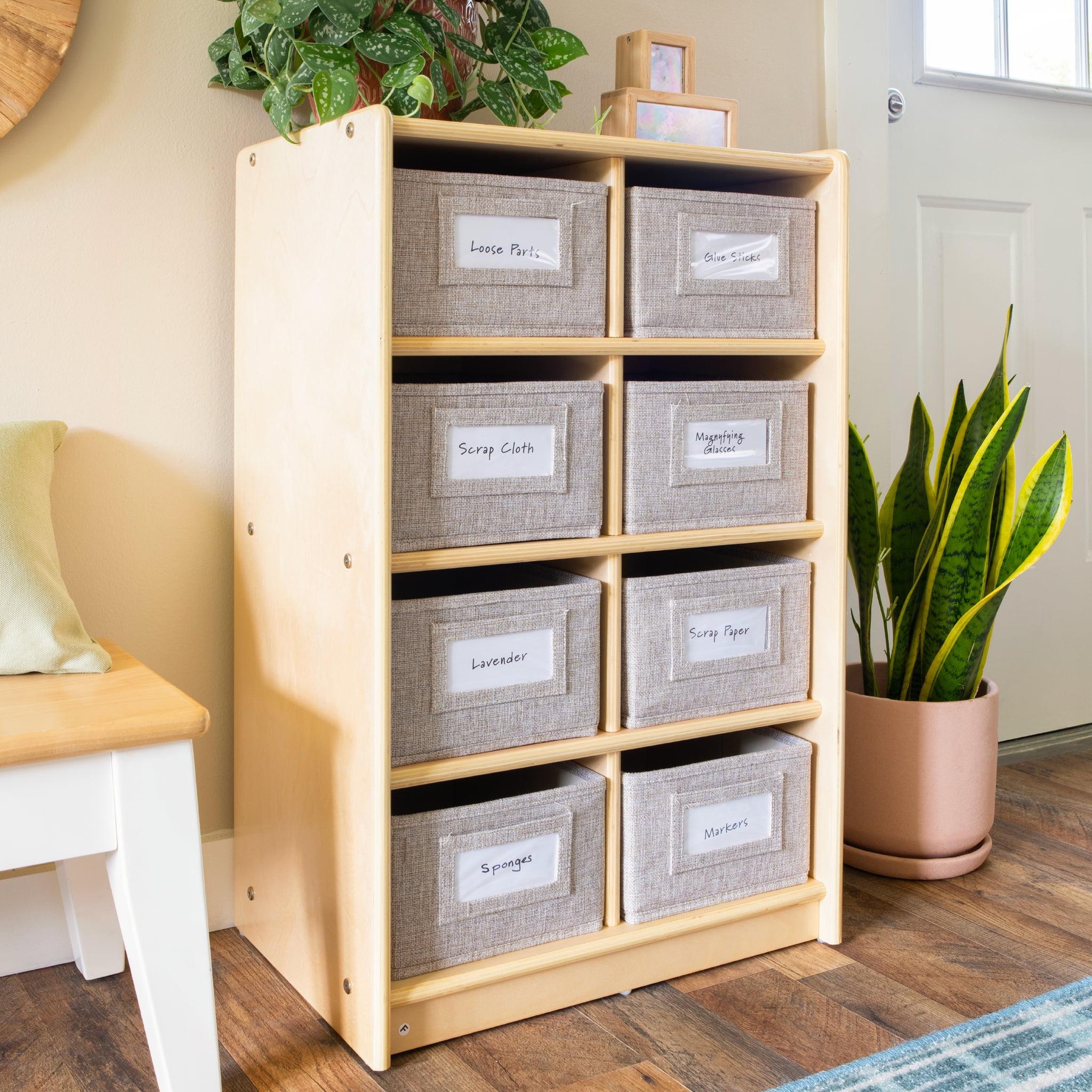 EdQ Essentials Bin Cubby Storage Organizer