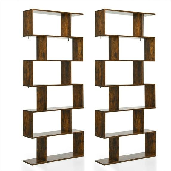 Latitude Run® Pomp Geometric Bookcase