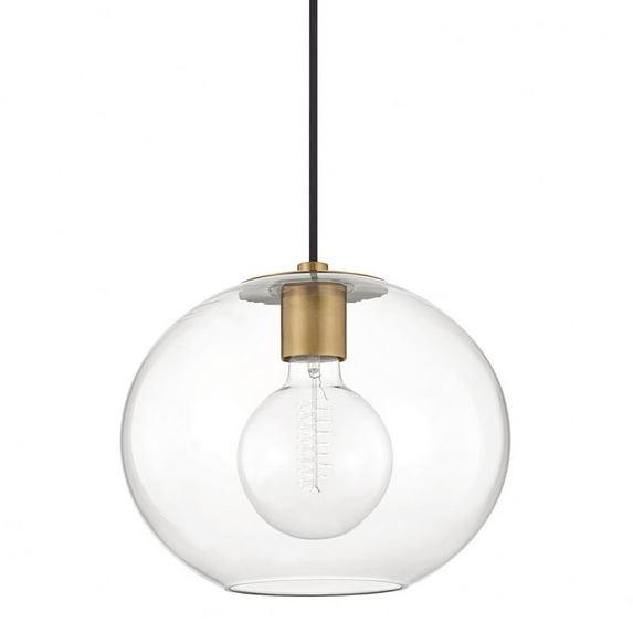 Robbie Pendant Light - Aged Brass