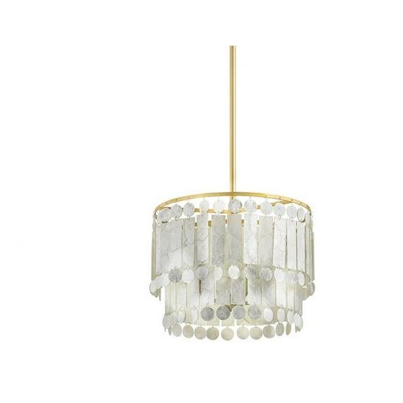 Coretta Chandelier - Natural / 16"