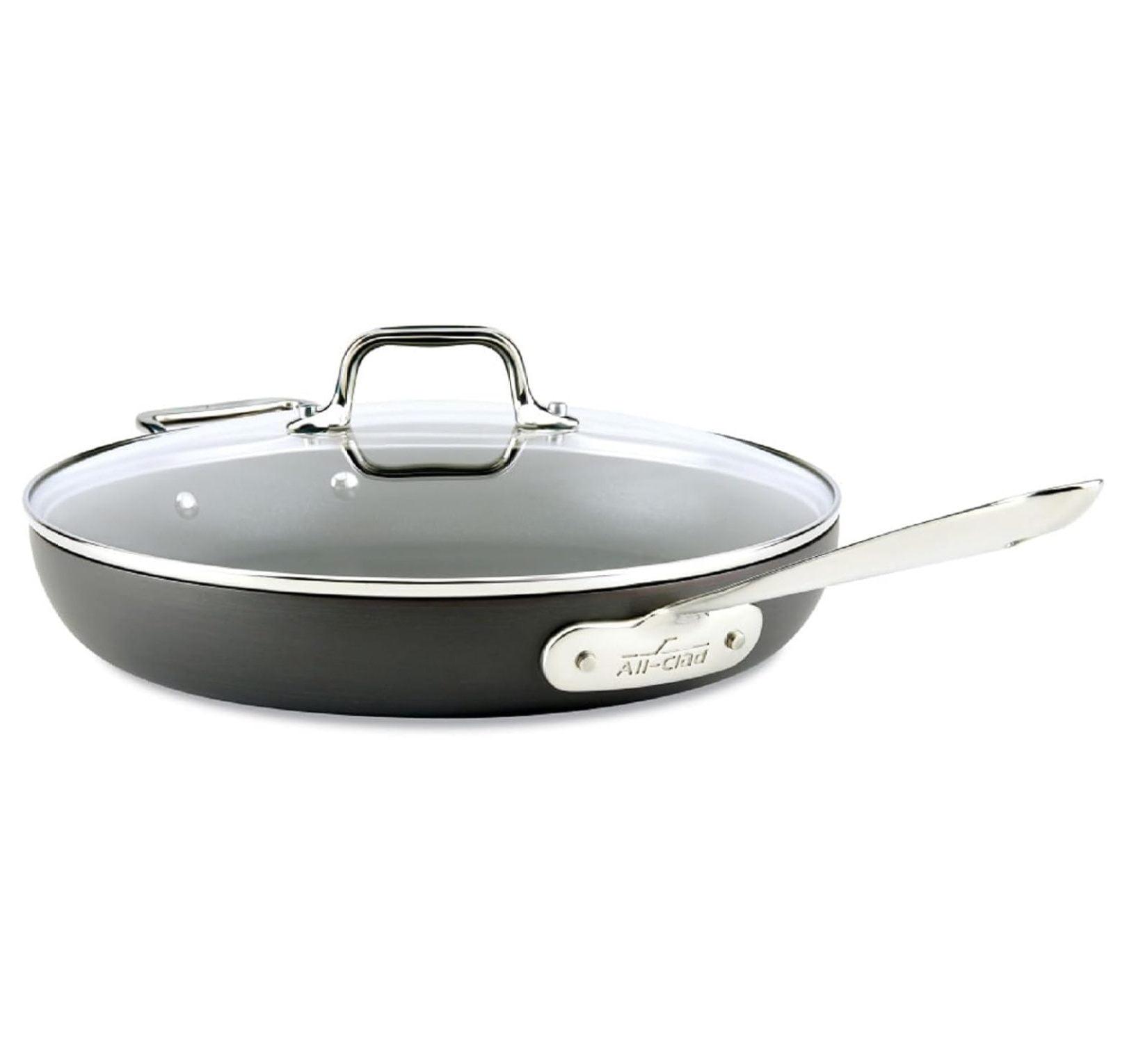 All-Clad ® HA1 Hard-Anodized Non-Stick 12" Fry Pan with Lid